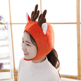 Maxbell Novelty Elk Hat Decoration Hair Accessories for Adults Photo Props Halloween