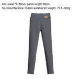 Maxbell Women Fleece Lined Leggings High Waist Legging for Outdoor Stretchy Warm 4XL