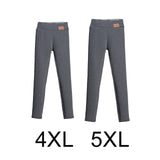 Maxbell Women Fleece Lined Leggings High Waist Legging for Outdoor Stretchy Warm 4XL