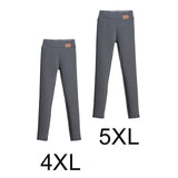 Maxbell Women Fleece Lined Leggings High Waist Legging for Outdoor Stretchy Warm 4XL