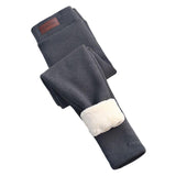 Maxbell Women Fleece Lined Leggings High Waist Legging for Outdoor Stretchy Warm 4XL