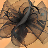 Maxbell Elegant Fascinators Hat Headpiece Hair Clip Women for Wedding Tea Party Prom