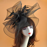 Maxbell Elegant Fascinators Hat Headpiece Hair Clip Women for Wedding Tea Party Prom