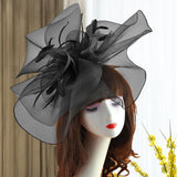 Maxbell Elegant Fascinators Hat Headpiece Hair Clip Women for Wedding Tea Party Prom