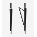 Maxbell 24 Ribs Straight Handle Umbrella Large Auto Open for Outdoor Fishing Travel Black