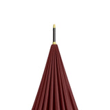 Maxbell 24 Ribs Straight Handle Umbrella Large Auto Open for Outdoor Fishing Travel Dark Red