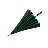 Maxbell 24 Ribs Straight Handle Umbrella Large Auto Open for Outdoor Fishing Travel Green