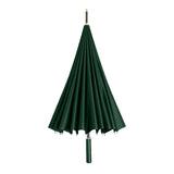 Maxbell 24 Ribs Straight Handle Umbrella Large Auto Open for Outdoor Fishing Travel Green