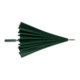 Maxbell 24 Ribs Straight Handle Umbrella Large Auto Open for Outdoor Fishing Travel Green