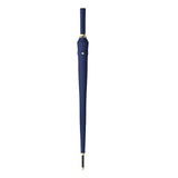 Maxbell 16 Ribs Long Handle Umbrella Weatherproof for Short Trips Backpacking Gift Navy Blue