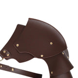 Maxbell Adults Chest Harness Cape for Masquerade Fancy Dress Party Halloween Dark Brown