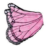 Maxbell Butterfly Wing Costume Prop Party Favor Elf Birthday Children Kids pink 1
