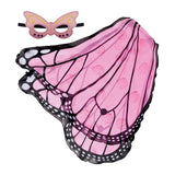 Maxbell Butterfly Wing Costume Prop Party Favor Elf Birthday Children Kids pink 1