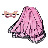 Maxbell Butterfly Wing Costume Prop Party Favor Elf Birthday Children Kids pink 1