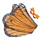 Maxbell Butterfly Wing Costume Prop Party Favor Elf Birthday Children Kids Yellow