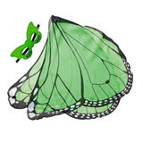 Maxbell Butterfly Wing Costume Prop Party Favor Elf Birthday Children Kids Green