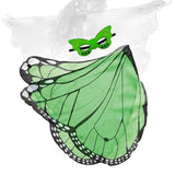 Maxbell Butterfly Wing Costume Prop Party Favor Elf Birthday Children Kids Green