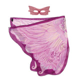 Maxbell Butterfly Wing Costume Prop Party Favor Elf Birthday Children Kids Pink B