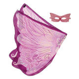 Maxbell Butterfly Wing Costume Prop Party Favor Elf Birthday Children Kids Pink B