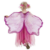 Maxbell Butterfly Wing Costume Prop Party Favor Elf Birthday Children Kids Pink B