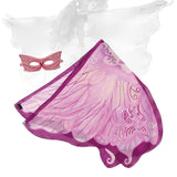 Maxbell Butterfly Wing Costume Prop Party Favor Elf Birthday Children Kids Pink B