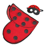 Maxbell Butterfly Wing Costume Prop Party Favor Elf Birthday Children Kids Red
