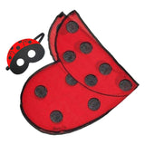 Maxbell Butterfly Wing Costume Prop Party Favor Elf Birthday Children Kids Red