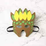 Maxbell Dinosaur Costume Cape Cosplay Stage Performances Carnival Prop for Kids green and yellow