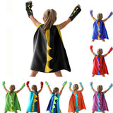 Maxbell Dinosaur Costume Cape Cosplay Stage Performances Carnival Prop for Kids blue light blue