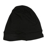 Maxbell Bonnet Sleep Caps Hair Cover wrap Protection for Daily Life and Sleep Black