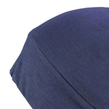 Maxbell Bonnet Sleep Caps Hair Cover wrap Protection for Daily Life and Sleep Navy Blue