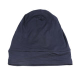 Maxbell Bonnet Sleep Caps Hair Cover wrap Protection for Daily Life and Sleep Navy Blue