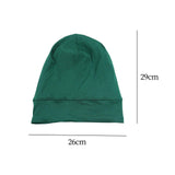Maxbell Bonnet Sleep Caps Hair Cover wrap Protection for Daily Life and Sleep Dark Green