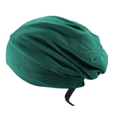 Maxbell Bonnet Sleep Caps Hair Cover wrap Protection for Daily Life and Sleep Dark Green