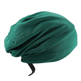 Maxbell Bonnet Sleep Caps Hair Cover wrap Protection for Daily Life and Sleep Dark Green