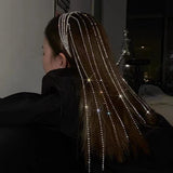 Maxbell Flashing Headbands Hair Clip Crafts Accessories Head Chain Bridal Hair Hoop
