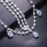 Maxbell Rhinestone Head Chain for Women Boho Hair Accessories Headpiece Layered