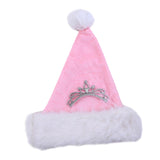 Maxbell Santa Hat Women Warm Comfortable Beanie Cap Reusable for New Year Cosplay