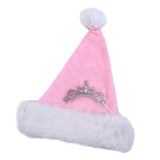 Maxbell Santa Hat Women Warm Comfortable Beanie Cap Reusable for New Year Cosplay