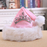 Maxbell Santa Hat Women Warm Comfortable Beanie Cap Reusable for New Year Cosplay