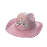 Maxbell Cowboy Hat Western Style Cap Travel Dress Clothing Beach Party Pink