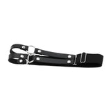Maxbell Elastic Leg Garter Belt Fashion Gifts Ladies Punk for Birthday Party Cosplay Black