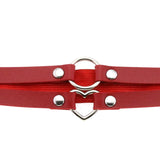 Maxbell Elastic Leg Garter Belt Fashion Gifts Ladies Punk for Birthday Party Cosplay Red