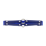 Maxbell Elastic Leg Garter Belt Fashion Gifts Ladies Punk for Birthday Party Cosplay Blue