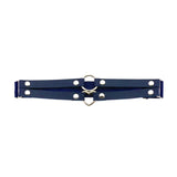 Maxbell Elastic Leg Garter Belt Fashion Gifts Ladies Punk for Birthday Party Cosplay Dark Blue