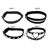 Maxbell Leg Garter Belt Leg Harness Thigh Garter for Fancy Dress Cosplay Halloween Style A