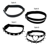 Maxbell Leg Garter Belt Leg Harness Thigh Garter for Fancy Dress Cosplay Halloween Style A