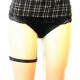 Maxbell Leg Garter Belt Leg Harness Thigh Garter for Fancy Dress Cosplay Halloween Style A