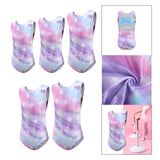 Maxbell Colorful Gymnastics Leotards Practice Outfits for Children 5-14 Years Teens Size 6