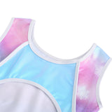Maxbell Colorful Gymnastics Leotards Practice Outfits for Children 5-14 Years Teens Size 8